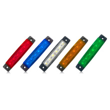 NITOYO 6 LED DC12v 24c Side Marker and Clearance light for Trailer RV Boat Indicators Decorative